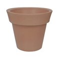 thumbnail image 1 of Ecobo Maceta Redonda Ecológica 50 cm Alto, Ideal Interior y Exterior, Duradera, Versátil y Ligera, Diseñada por Artesanos Brasileños, Diseño Contemporáneo para Todo Tipo de Climas (Naranja), 1 of 4