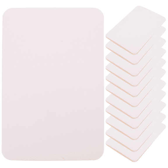 unbranded 50 Pcs Festival Blessing Card Stationery Cards with Envelopes Mini Thank You White