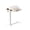 White, variant on Muwuele White Overbed Table with Wheels, Tilting Adjustable Rolling Laptop Stand for Bedroom, Sofa and Small Spaces