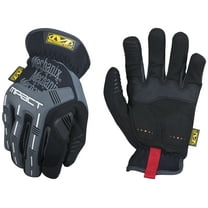 Mechanix Wear M-Pact Open Cuff Gloves (Large, Black)