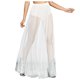 thumbnail image 1 of Falda lápiz transparente plisada con lentejuelas y encaje para mujer, para salir de noche - Vestido ajustado de tul brillante de cintura alta para fiestas, 1 of 6