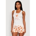 thumbnail image 2 of Womens Aperol Spritz Graphic Pajama Tank Top and Shorts, 2 of 3