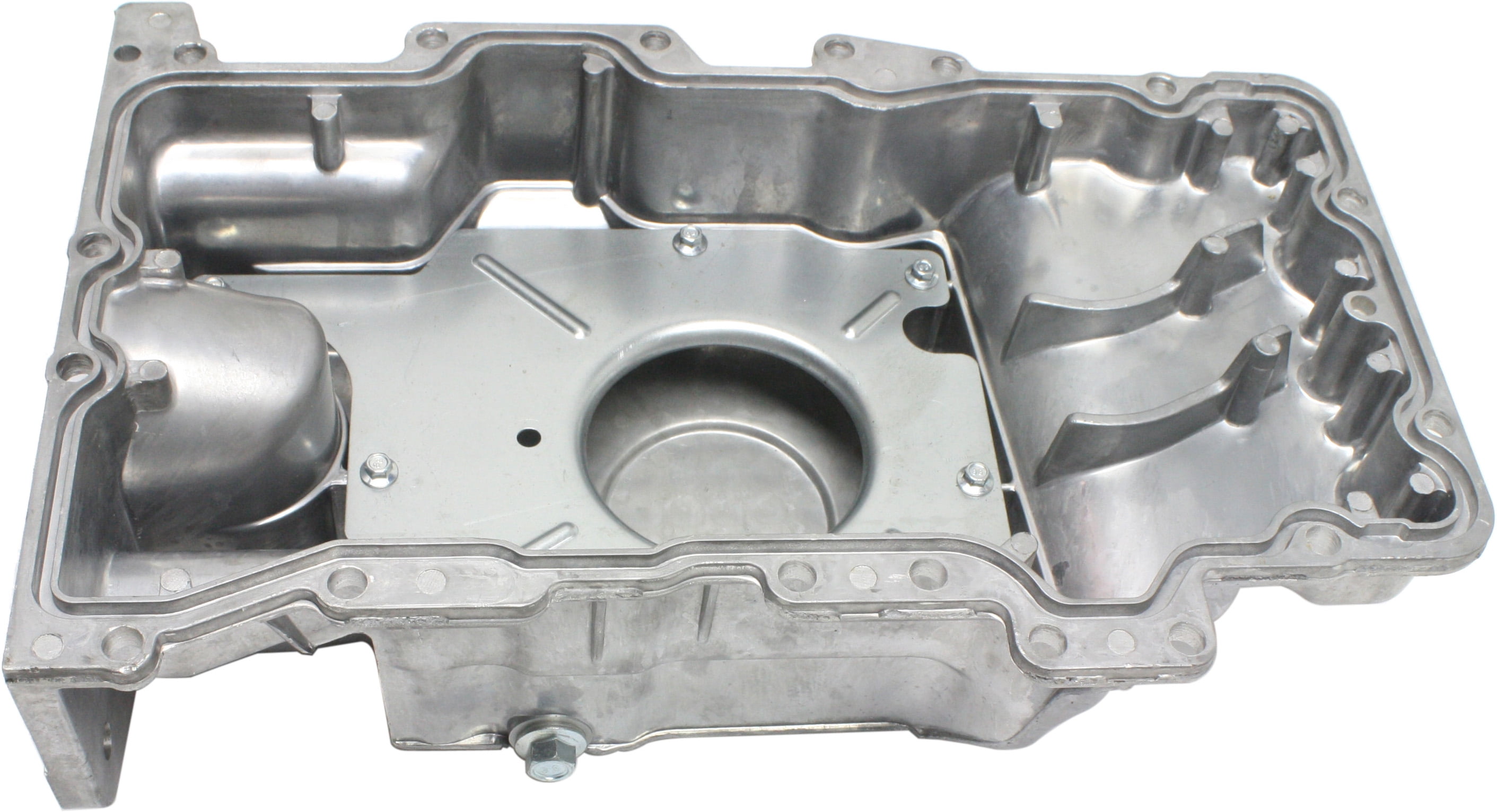 For Ford Five Hundred/Freestyle Oil Pan 2005 2006 2007 Center Sump Location 3.0L Engine CAPAcity Aluminum Material 6 qts 6 Cyl 