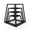 black, variant on Ataucjin Metal Plyometric Jumping Box，12/18/24/30 Inch Steel Plyo Box for Fitness Exercise Home Gym