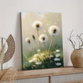 thumbnail image 4 of Larbulse Dandelions in Grass Canvas Wall Art Home Decor Poster Vintage Funny Print Picture Abstract Bedroom Living Room Kitchen Posters Decor, 4 of 5