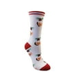 thumbnail image 1 of Christmas Women Mid-calf Length Socks Ladies Santa Claus/Elk/Snowflake Printing Knee-high Stockings, 1 of 8