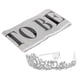 thumbnail image 5 of Party Bride Sash Crown, Beautiful Elegant Bride Sash Crown Kit Metal Poliéster Diamantes De Imitación Brillantes Atractiva Novia Decorativa Para Fiestas ANGGREK Plata, 5 of 8