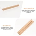thumbnail image 4 of OUNONA 2Pcs Instrument Parts Beech Erhu Silencers for Quiet Environments, 4 of 6