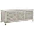 thumbnail image 3 of Safavieh Elina Collection Outdoor 68 Gallon Wooden Deck Box, Grey Wash, 3 of 10