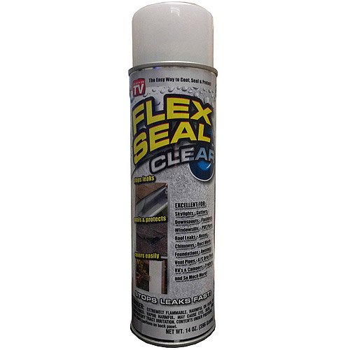 Flex Seal Liquid Aerosol Rubber Sealant Coating, 14 oz, Clear Walmart