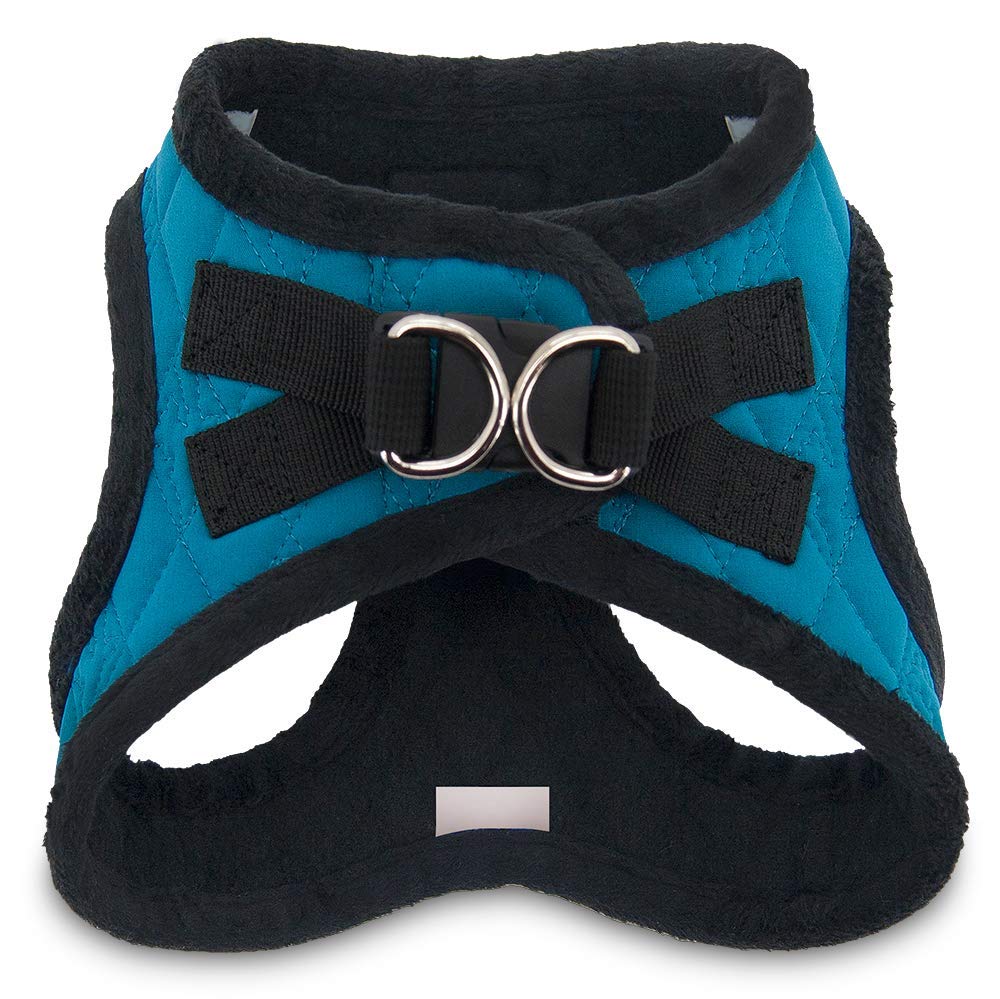 Voyager Step-In Plush Pet Harness, Turquoise, Small photo 7