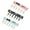 Cat, variant on Travel Hanger Clips, Cruise Ship Essentials Portable Folding Clothes Hanger Clips Towel Drying Rack Sock Dock Swimsuit Drying Rack Hanger with 6 Clips Pack of 3 (Animals)