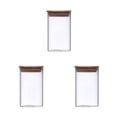 thumbnail image 2 of Wosthever Bote de vidrio transparente para almacenamiento en seco - Organizador de cocina apilable y de gran capacidad Tarro de almacenamiento de Type1 NO1, 2 of 6