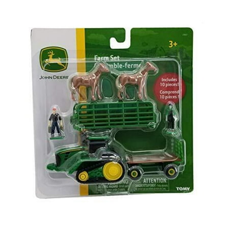 John Deere 10 Piece Farm Set - TBEK37657-GREENFENCE
