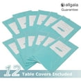 thumbnail image 2 of Allgala 12-Pack Premium Plastic Table Cover Medium Weight Disposable Tablecloth-12PK 54"x108"-light blue-TC58210, 2 of 4
