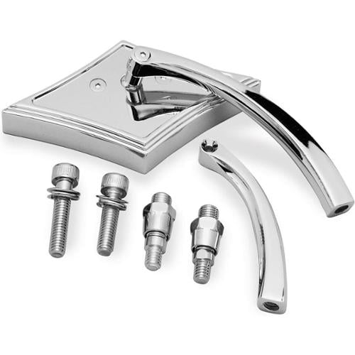 Pro One Chrome Mirror Mini Diamond 103140 Com Pro One Chrome Mirror Mini Diamond, Pro One Weekend Warrior Mirrors