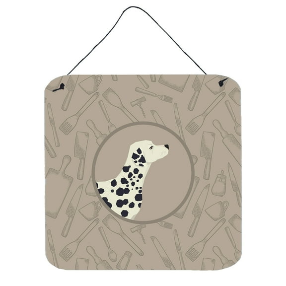 Dalmatian In the Kitchen Wall or Door Hanging Prints
