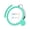 Blue, variant on Weighted Circle With 32 Links(66 Inch),Weighted Ball For Adults Weight Loss, Fitness Hoop Plus Size For Women Smart Exercise Equipment