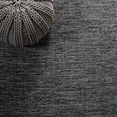 thumbnail image 6 of SAFAVIEH Montauk Kelsey Distressed Cotton Area Rug, Charcoal/Black, 4' x 6', 6 of 8