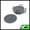 Gray, variant on Unique Bargains Water-repellent Stripes Drink Coaster Set Black