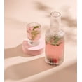 thumbnail image 5 of GXliwei-2 Piece Fluted Bedside Carafe Decanter Set - 26 oz Night Carafe with a 9oz Glass Cup Set, 5 of 5