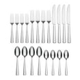 thumbnail image 2 of Oneida 20 Piece Everyday Nocha 20PC Flatware Set, Service for 4, Silver C101, 2 of 3