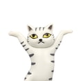 thumbnail image 2 of Portalápices de Resina Kuymtek Gato Dibujos Animados Bailando, 2 of 9
