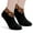 Black(1 Pair), variant on Deago 5 Pairs Women's Indoor Non-slip Thermal Slipper Socks Leopard Floor Socks Fuzzy Slipper Socks for Ladies Girls (Multi-color)
