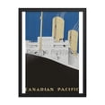 thumbnail image 5 of Canadian Pacific Steamship Company, 1932. Framed Vintage Travel Poster, 5 of 11