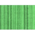 thumbnail image 1 of Ahgly Company Indoor Rectangle Abstract Emerald Green Modern Area Rugs, 2' x 4', 1 of 4