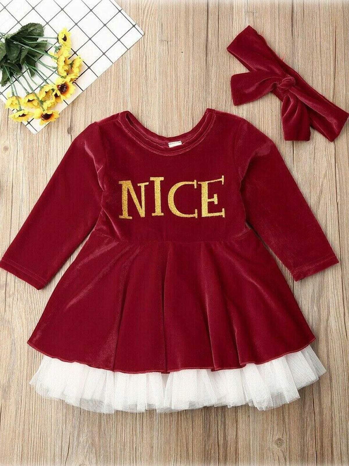 xmas dress baby girl