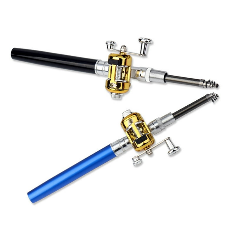 Walbest Telescopic Pen Fishing Pole Mini Pocket Fishing Rod and