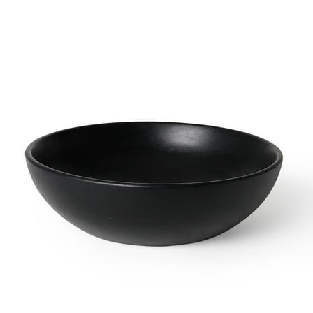 Expobazaar Mango Wood Bowl | Black Salad Bowl | 33.8 oz