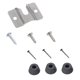 thumbnail image 4 of Greeniant Kit para colgar tablero de dardos Soporte para tablero de dardos Ganchos de soporte de montaje en pared Juego de ganchos de tornillo para colgar Greeniant OD005568-00, 4 of 5