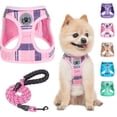 thumbnail image 1 of Juego de arneses y correas para perros BEAUTYZOO Step In, sin tirones, para perros pequeños, 1 of 8