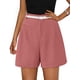 thumbnail image 1 of Shorts PRETTYGARDEN Verano 2025 Mujer Cintura Alta Rosa M, 1 of 5