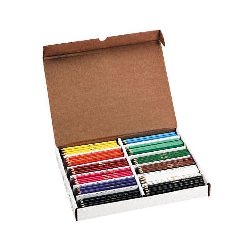 Prang Colored Woodcase pencl, 3.3 mm, 12 Asstd Colors, 288 pencl/Box -DIX82408 - image 3 of 3