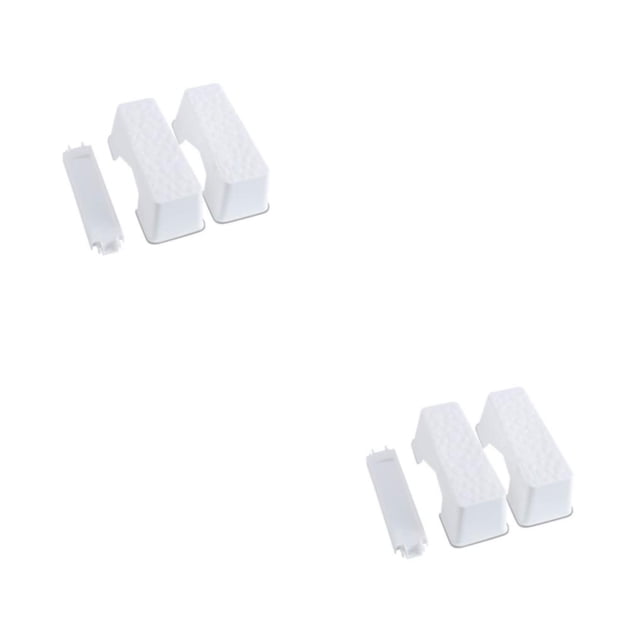Advancent Strong Load-bearing Footstool For And Stool PP High Of Waterproof Get Foot Numbness For Elderly Footstool Children blanco 2piezas