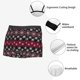 thumbnail image 3 of Fotbe red Minimalist Snowflake Calzoncillos Tipo Boxer con Bolsa de Soporte Total para Hombre, X-Temp Fresco, Transpirable y de Secado Rápido-Small, 3 of 5