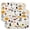 Cats and, variant on 2 Pack Vintage Cactus Art Kitchen Mats Quick Dry Microfiber, Compact & Reusable (Retro Desert)
