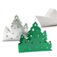 thumbnail image 1 of Christmas Tree Shaped Tissue Dispenser Storage Napkin Holder for Home Kitchen Western Restaurant Paper Rack Napkins Stand HolderSilverAustralia He Qiyong unisex, 1 of 1