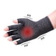 thumbnail image 1 of Pack de 2 pares de guantes de compresión para protección de muñeca contra la artritis - Para aliviar el dolor - Para videojuegos y artrosis - Talla M - Gris, -, 1 of 5