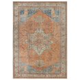 thumbnail image 3 of GLN Rugs Petra - Indoor, Machine Washable Area Rug 6'x9' Turkish Traditional Terra Home Carpet, 3 of 10