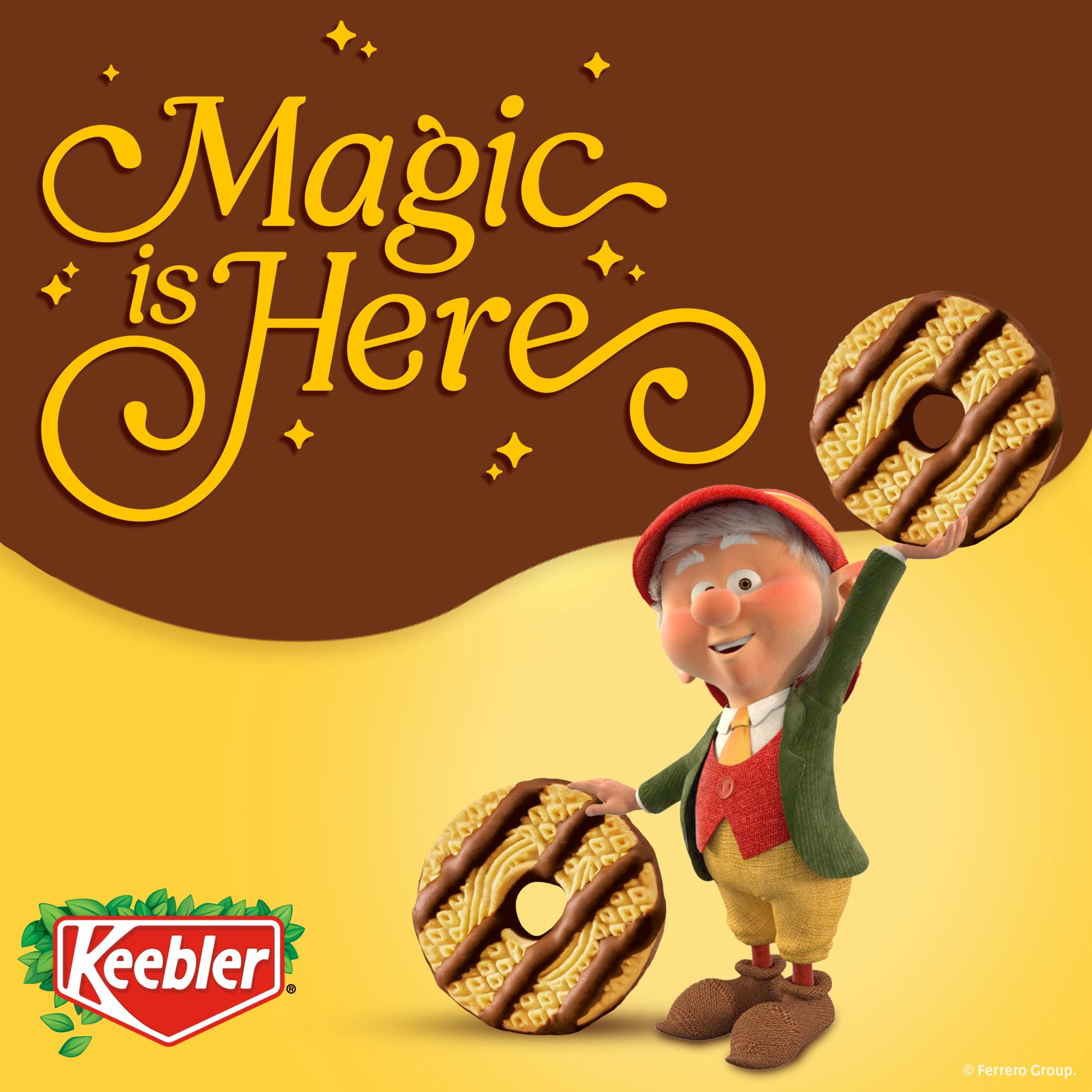 (12 pack) Keebler Fudge Stripes, Original Shortbread Cookies Coated in Keebler Fudge, 11.5 oz