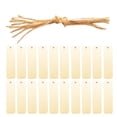 thumbnail image 1 of Piezas de 20 Piezas de Marcapáginas Scrapbooking Artesanía de Bricolaje con Cuerda Macarena Piezas de madera, 1 of 7