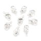 thumbnail image 2 of Silver Color Plated Brass Lobster Claw Clasps Parrot Trigger Clasps Nickel Free 12x7x3mm Hole: 1mm, 2 of 6