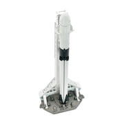 Zxpjkyu 1/200 Diecast Rocket Model Desktop Decor Educational Collection Spacecraft Model