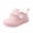 Pink, variant on 0M-15M Baby Boy Soft Winter Shoes Newborn Retro Casual Walking Shoes Indoor Outdoor Snow Ankle Boots