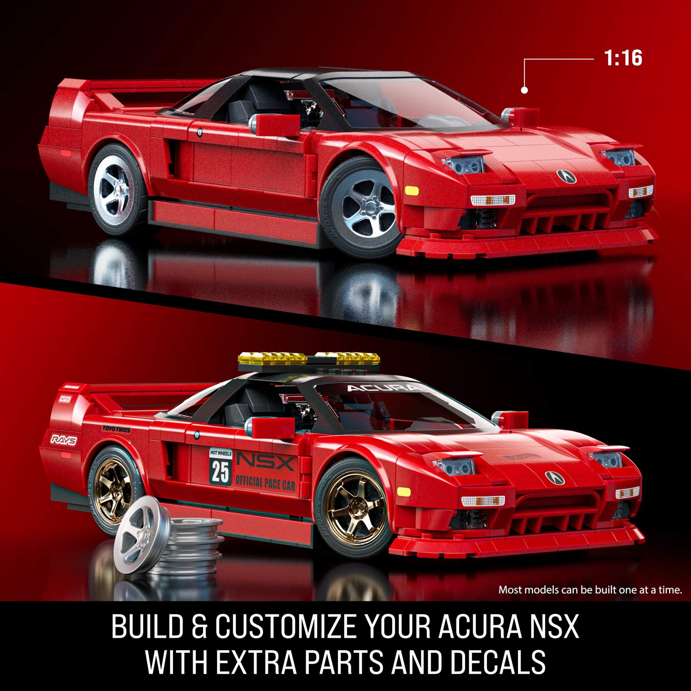Mattel - Brandclub - Mattel Brick Shop Hot Wheels '90 Acura NSX
