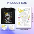 thumbnail image 2 of Rhinestone Iron on Transfer Bling Diamond Hotfix Patches for Clothes 11.6"x8.2" Large Iron On Sequin Applique for Jeans Jacket Caps Bag T-Shirts Shoes Decor colorful DIY, 2 of 9